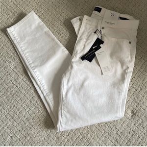 White Denim Skinny Jeans - Size 29